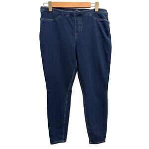 Hue Denim Skinny Soft Casual Leggins Jeans Size L